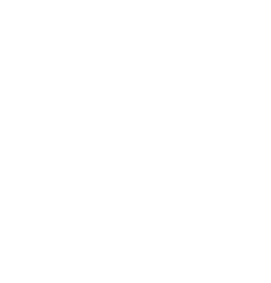 Eine einfache Strichzeichnung eines Blattes Papier mit Textzeilen und einer Unterschrift am unteren Rand. Ein Stift liegt diagonal über der unteren rechten Ecke und suggeriert, das Dokument zu schreiben oder zu unterschreiben. Das Bild ist weiß auf transparentem Hintergrund.