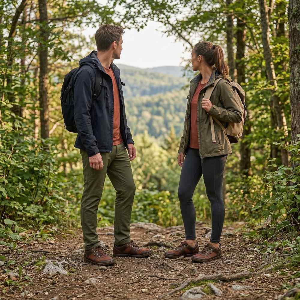 Hiqe bassa marrone impermeabile