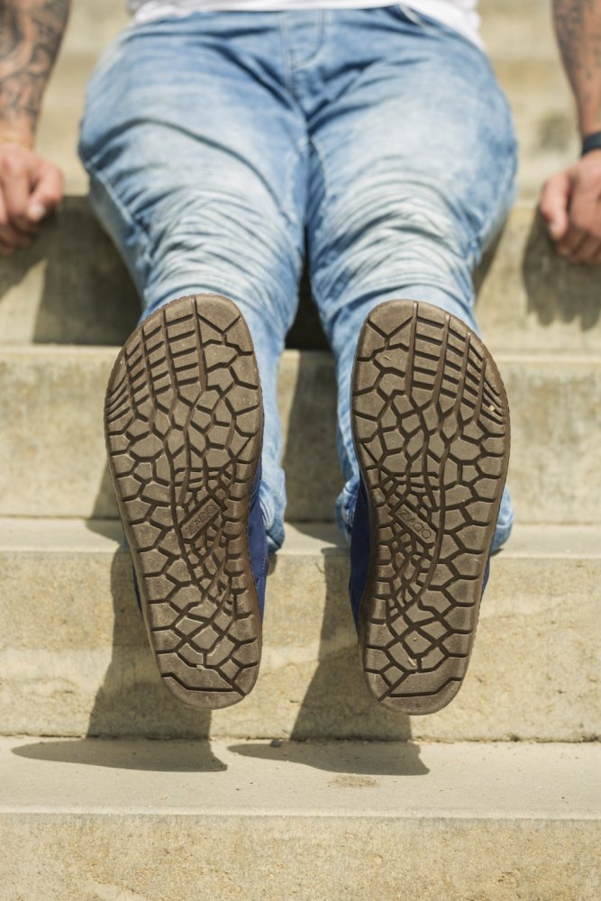 Hiqe Mid Navy impermeabile