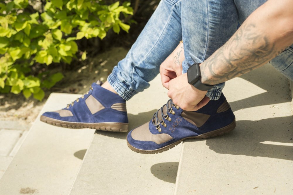 Hiqe Mid Navy impermeabile