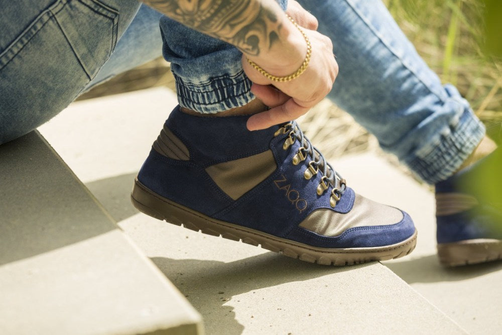 Hiqe Mid Navy impermeabile