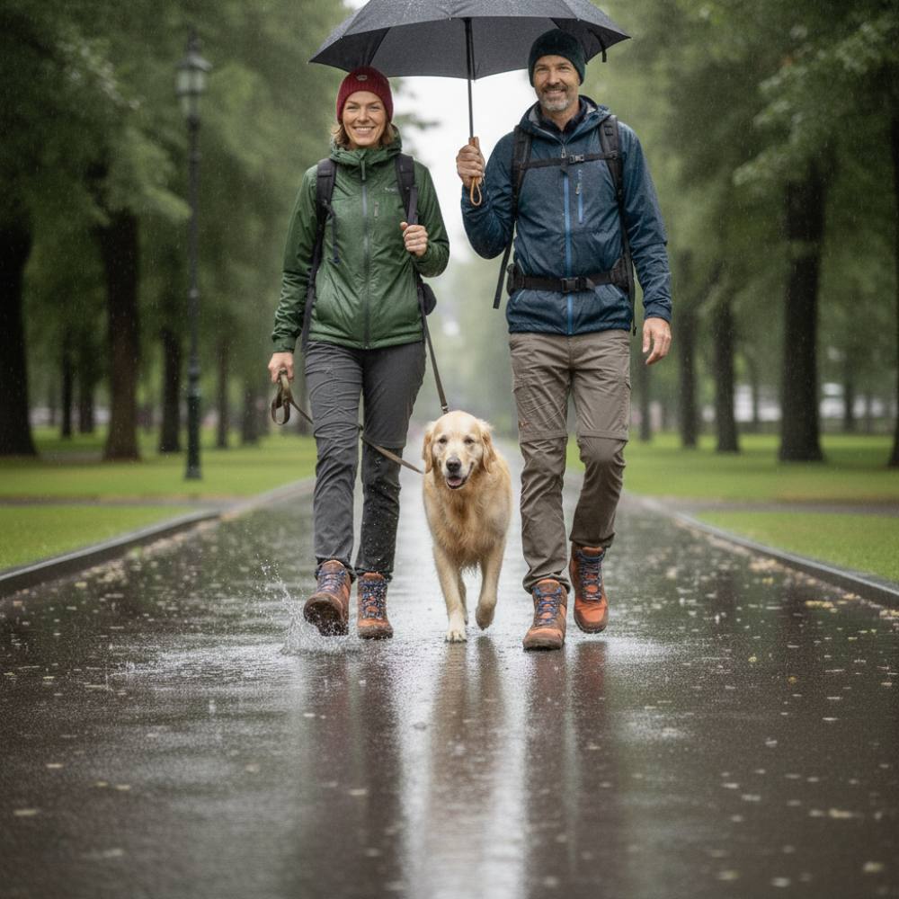 Hiqe Mid Terracotta impermeabile