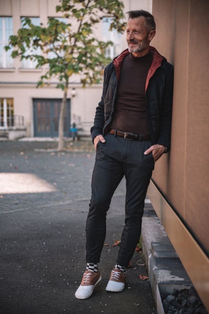 Impossibile impermeabile di Linq Golf Brown