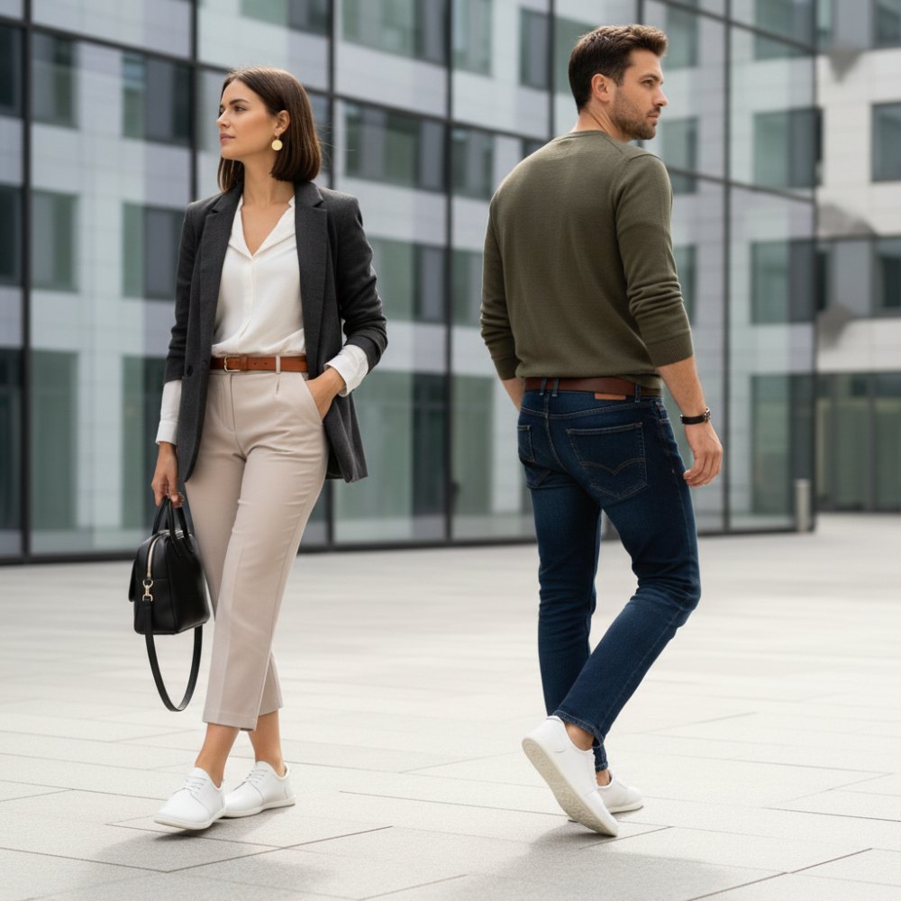 PIQUANT Nappa Bianco weiße Sohle