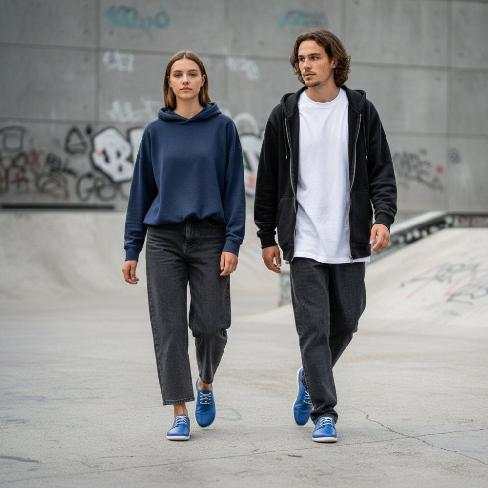 PIQUANT Nappa Cobalto - bianco