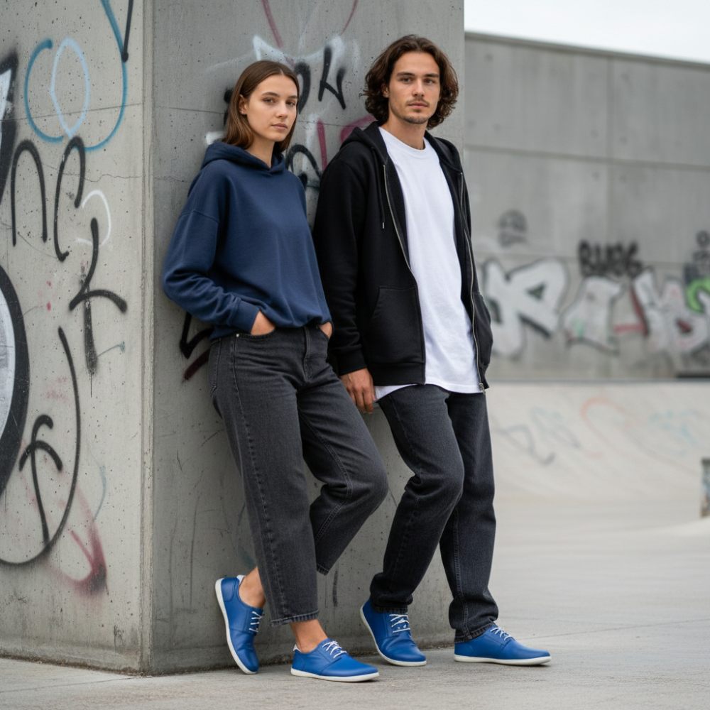 PIQUANT Nappa Cobalto - bianco