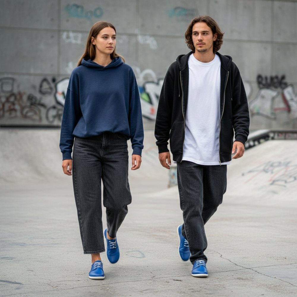 PIQUANT Nappa Cobalto - bianco