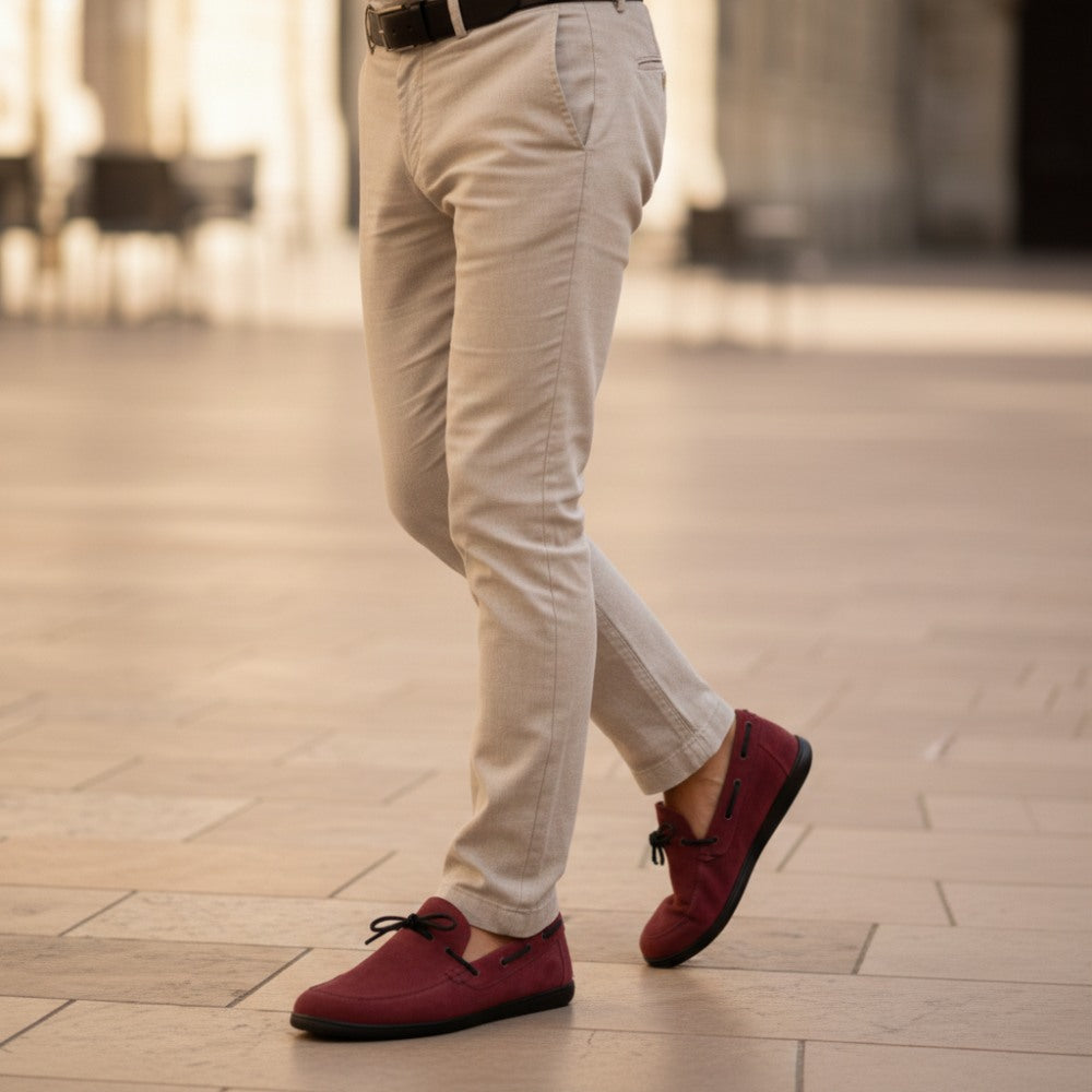 QEA Velours Bordeaux