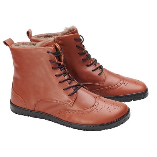 Quintico brogue invernale cognac